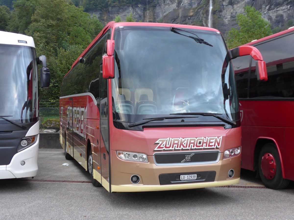 (154'695) - Zurkirchen, Malters - Nr. 14/LU 12'939 - Volvo am 30. August 2014 in Meiringen, Balm