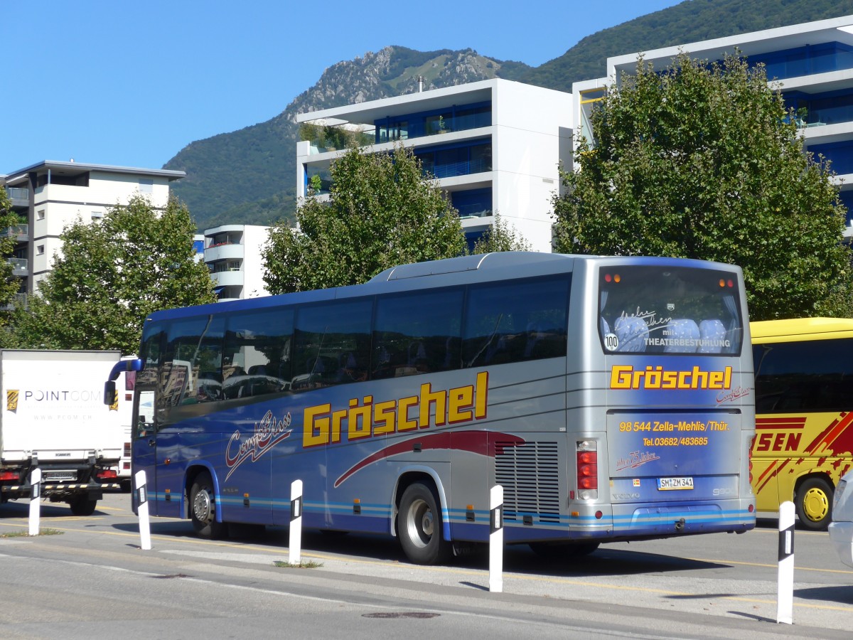 (155'220) - Aus Deutschland: Grschel, Zella-Mehlis - SM-ZM 341 - Volvo am 13. September 2014 in Lugano, Cornaredo