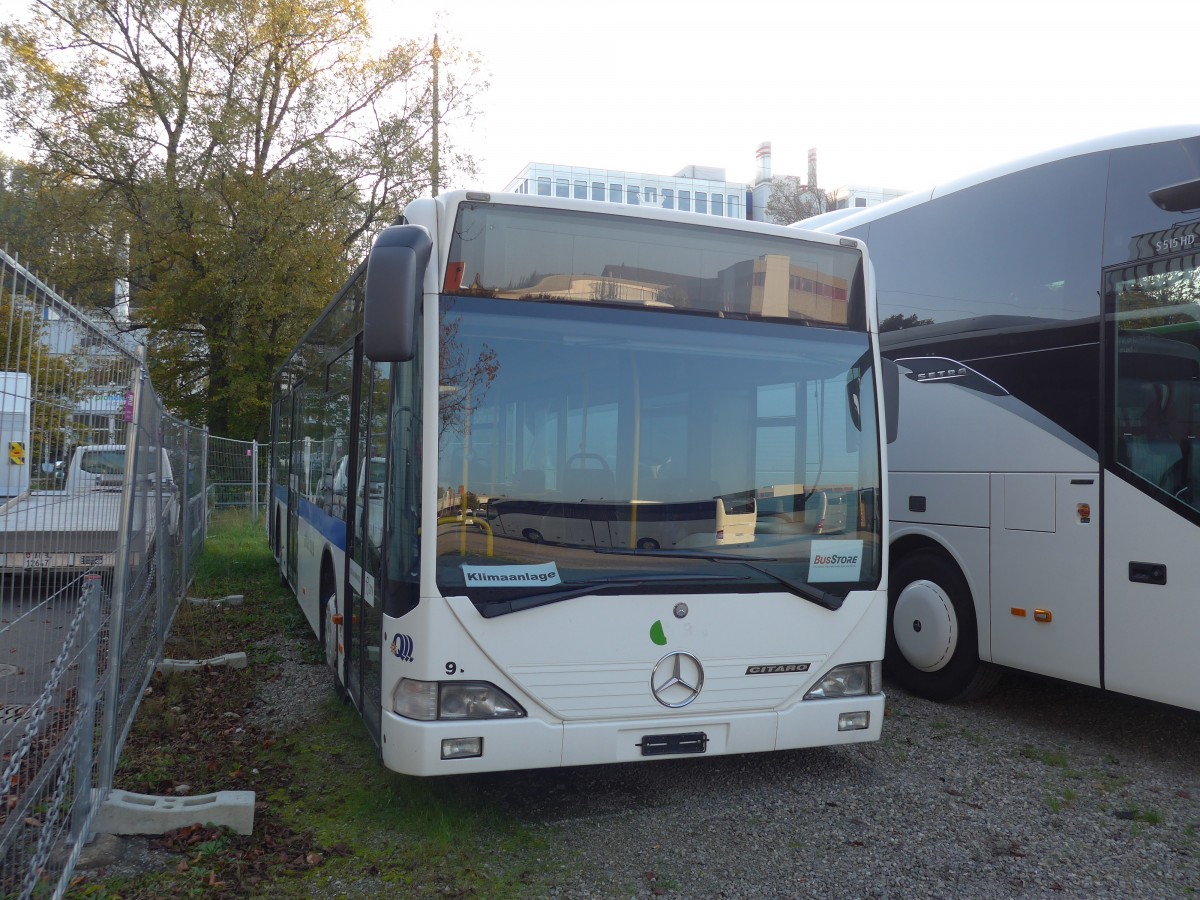 (156'313) - Welti-Furrer, Zrich - Nr. 91 - Mercedes am 28. Oktober 2014 in Kloten, EvoBus
