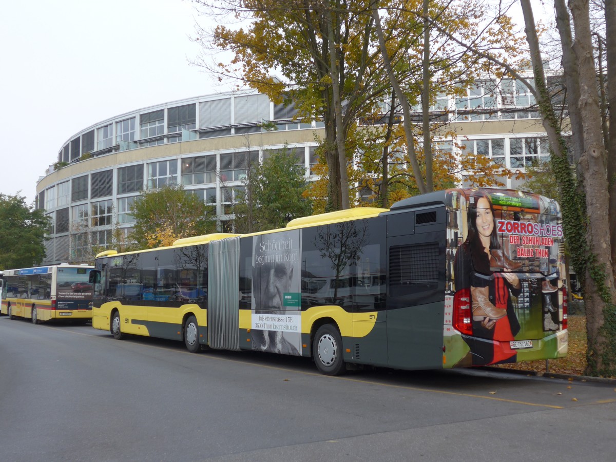 (156'521) - STI Thun - Nr. 162/BE 752'162 - Mercedes am 14. November 2014 bei der Schifflndte Thun