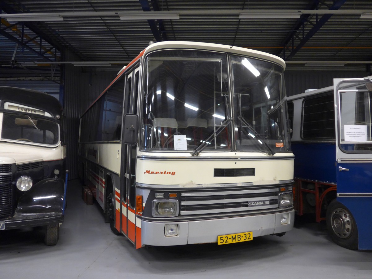 (156'657) - Meering, Amsterdam (NBM) - Nr. 52/52-MB-32 - Scania am 18. November 2014 in Hoogezand, Museum