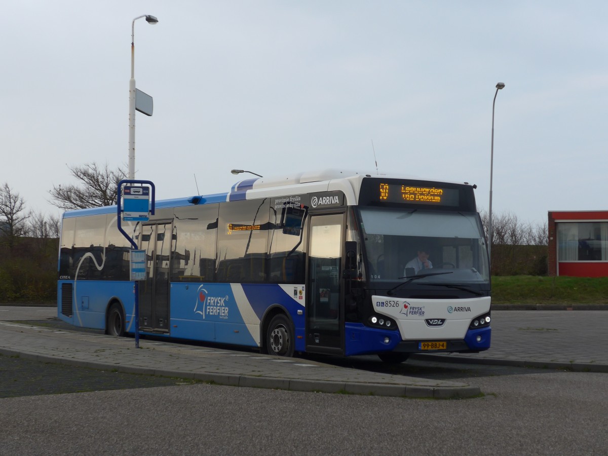 (156'843) - ARRIVA - Nr. 8526/99-BBJ-4 - VDL am 19. November 2014 in Lauwersoog, Haven