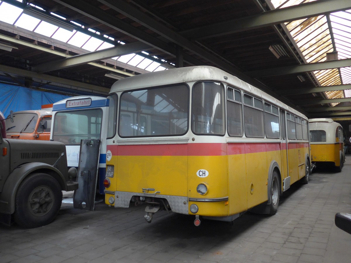 (156'935) - FRAM Drachten - Nr. 4/BR-82-NP - FBW/R&J (ex P 25'527) am 20. November 2014 in Drachten, Autobusmuseum