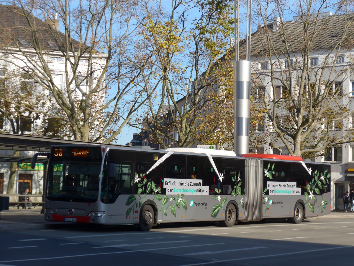 (157'157) - ASEAG Aachen - Nr. 238/AC-L 164 - Mercedes am 21. November 2014 beim Hauptbahnhof Aachen