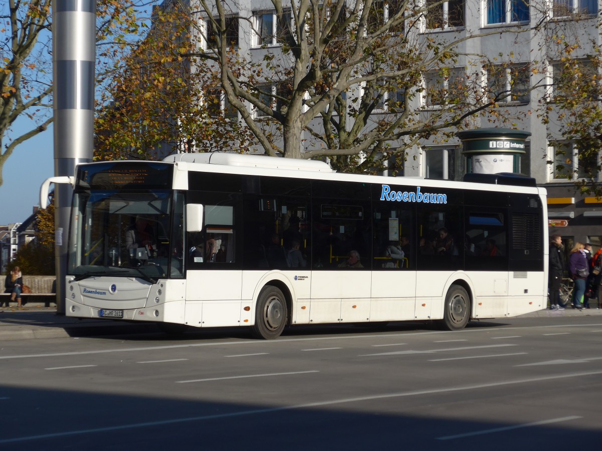 (157'173) - Rosenbaum, Stolberg - AC-HR 2611 - Temsa am 21. November 2014 beim Hauptbahnhof Aachen