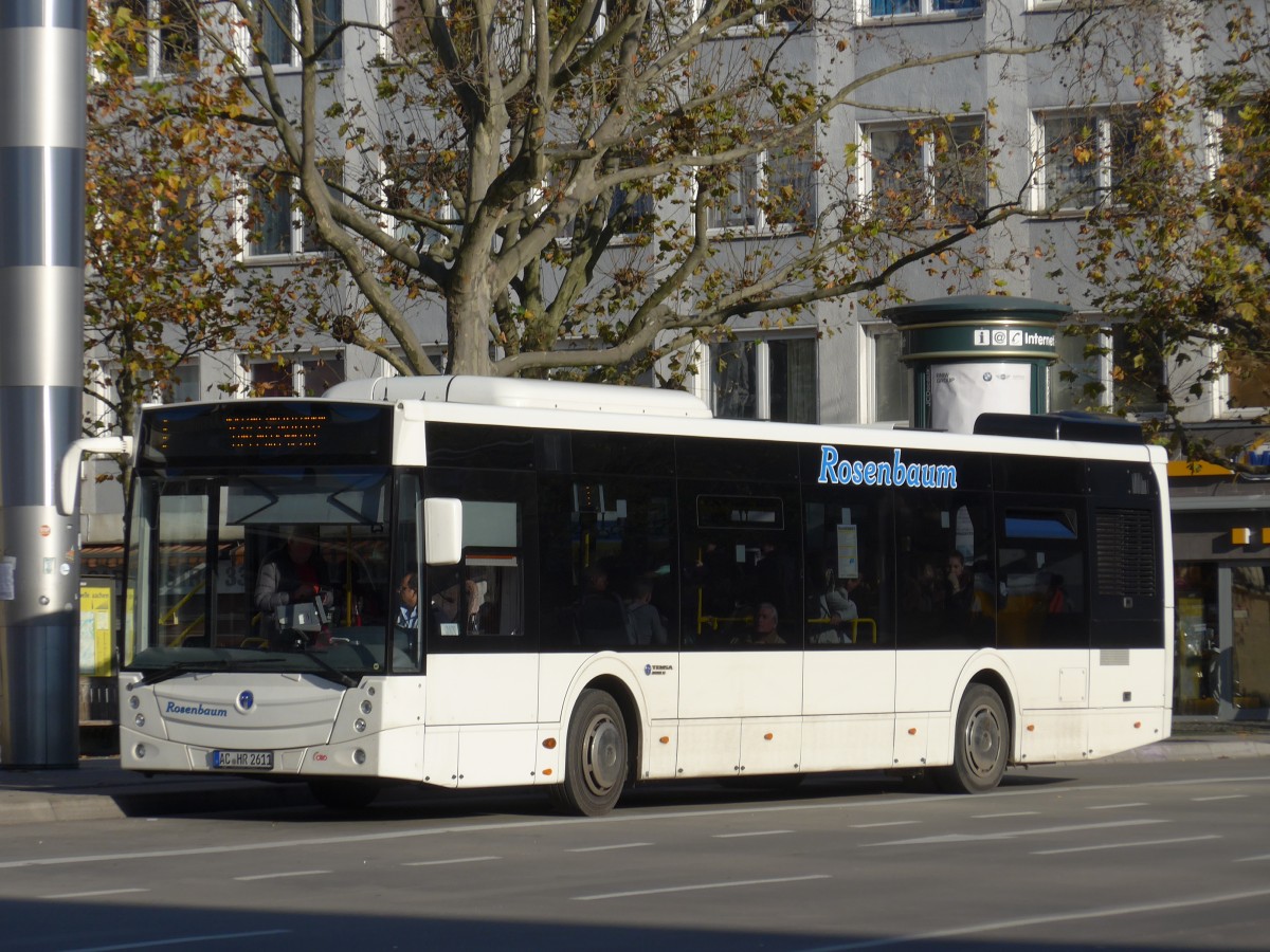 (157'174) - Rosenbaum, Stolberg - AC-HR 2611 - Temsa am 21. November 2014 beim Hauptbahnhof Aachen