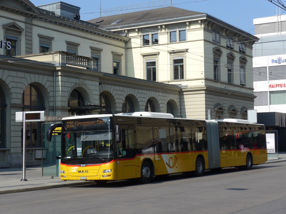 (159'429) - Moser, Flaach - Nr. 293/ZH 186'956 - MAN am 19. Mrz 2015 beim Hauptbahnhof Winterthur