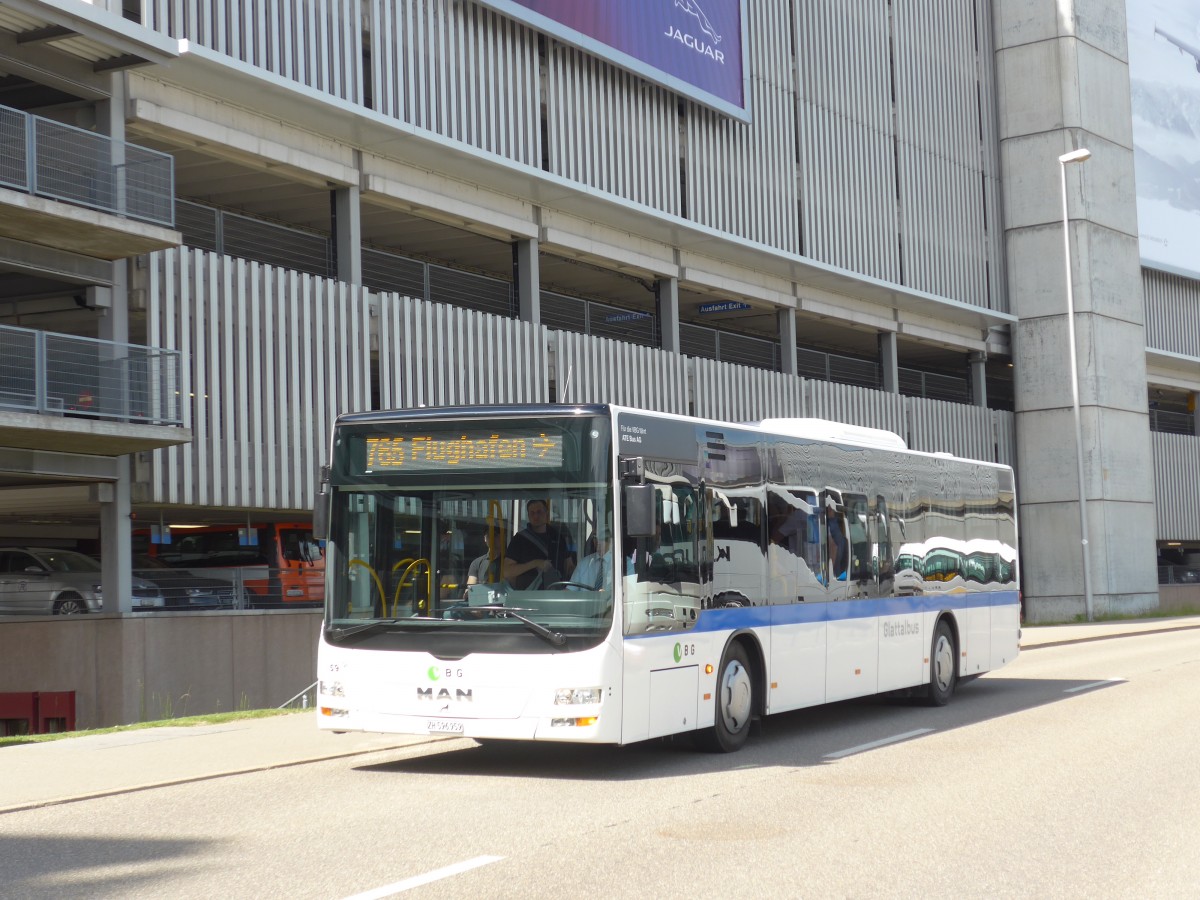 (160'222) - ATE Bus, Effretikon - Nr. 59/ZH 596'959 - MAN am 8. Mai 2015 in Zrich, Flughafen