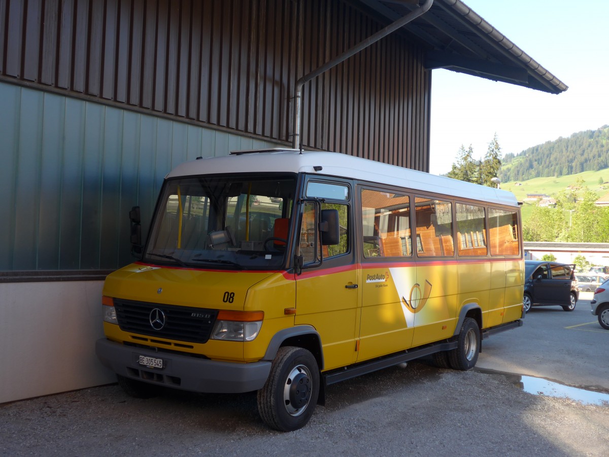 (161'241) - Kbli, Gstaad - Nr. 8/BE 305'545 - Mercedes/Kusters am 27. Mai 2015 in Gstaad, Garage
