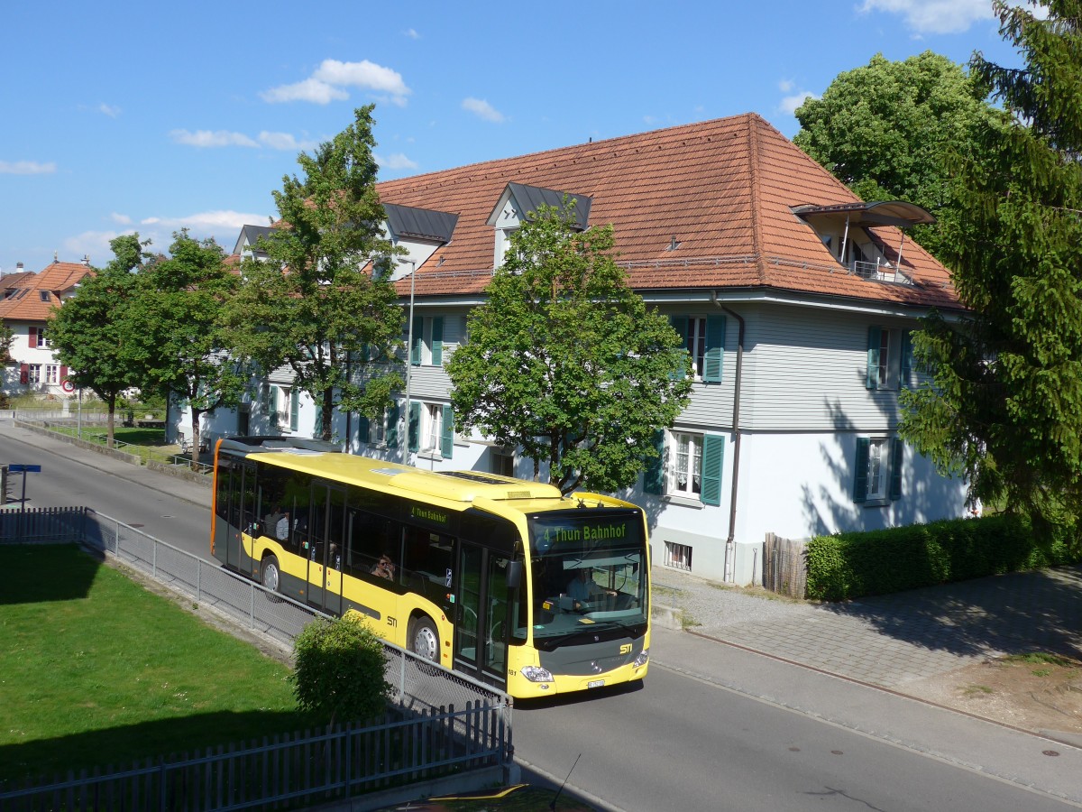 (161'431) - STI Thun - Nr. 181/BE 752'181 - Mercedes am 29. Mai 2015 in Thun-Lerchenfeld, Langestrasse