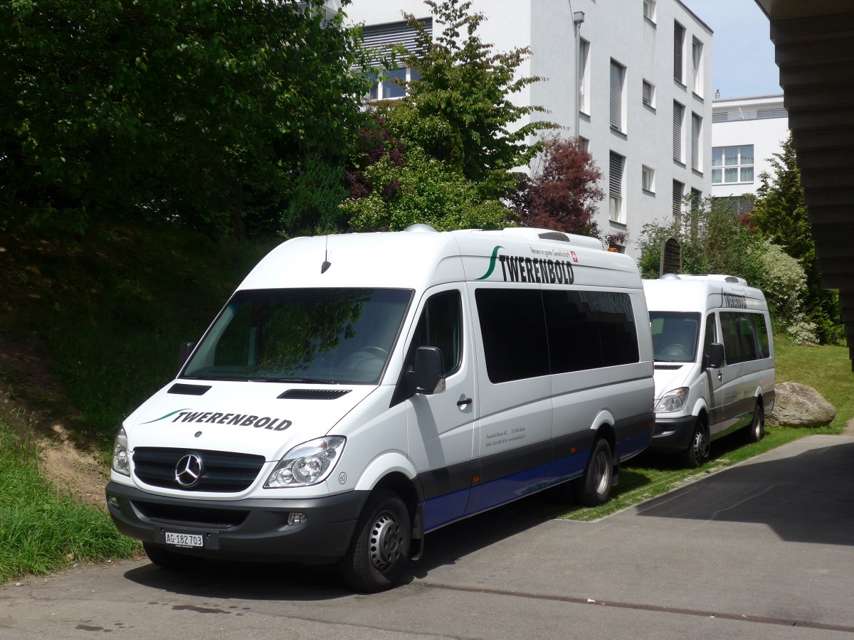 (161'586) - Twerenbold, Baden - Nr. 60/AG 182'703 - Mercedes am 31. Mai 2015 in Rtihof, Carterminal