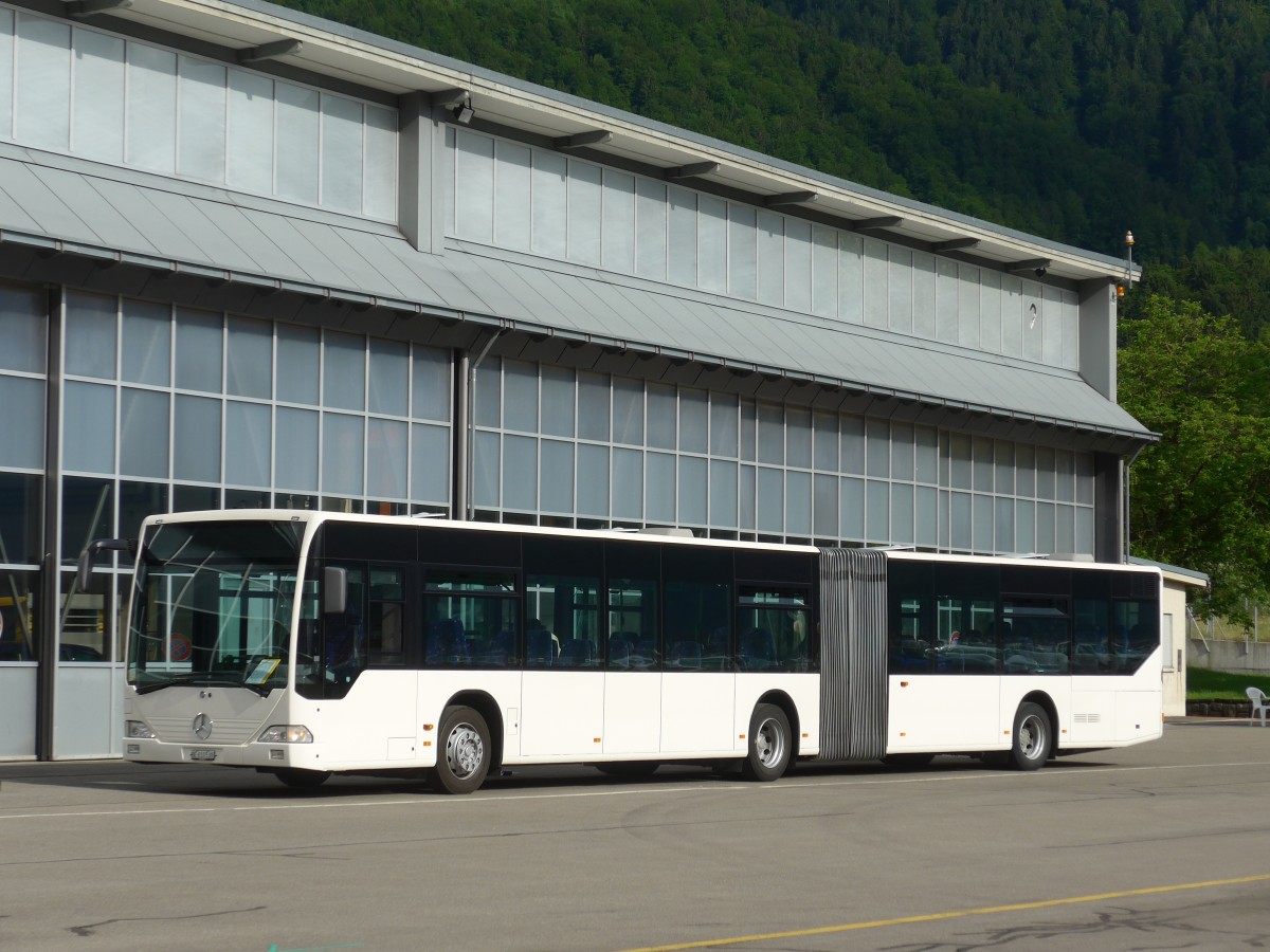 (162'065) - PostAuto Bern - BE 610'539 - Mercedes (ex AAGS Schwyz Nr. 84) am 13. Juni 2015 in Interlaken, Flugplatz
