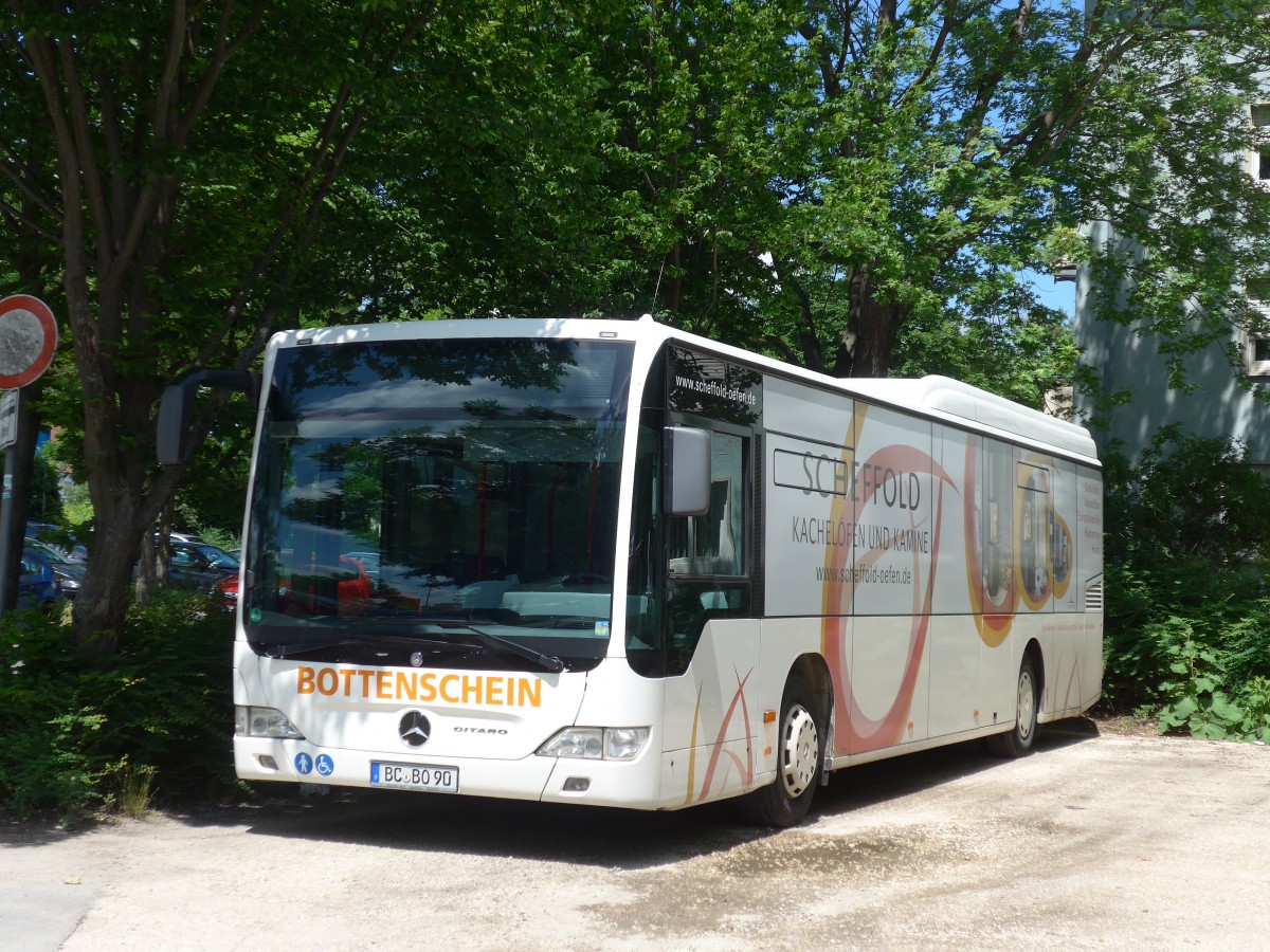 (162'495) - Bottenschein, Ehingen - BC-BO 90 - Mercedes am 24. Juni 2015 beim Bahnhof Reutlingen