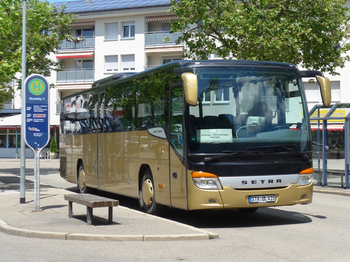 (162'497) - ??? - STA-UL 415 - Setra am 24. Juni 2015 in Reutlingen, Busbahnhof