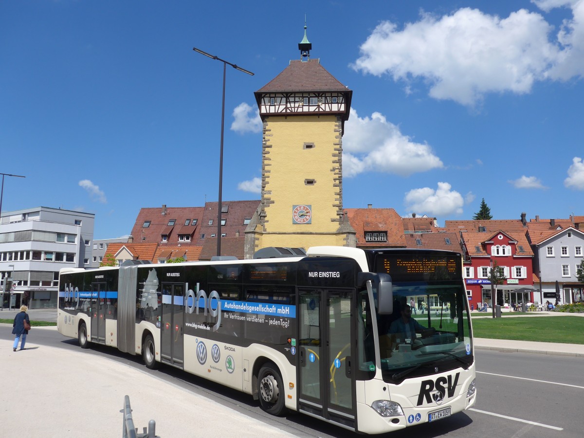 (162'519) - RSV Reutlingen - RT-EW 1059 - Mercedes am 24. Juni 2015 in Reutlingen, Stadtmitte