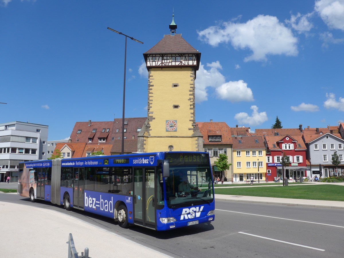 (162'520) - RSV Reutlingen - RT-EW 1039 - Mercedes am 24. Juni 2015 in Reutlingen, Stadtmitte