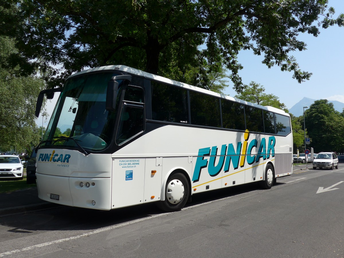 (162'920) - Funi-Car, Biel - Nr. 15/BE 203'815 - Bova am 5. Juli 2015 in Thun, Lachen
