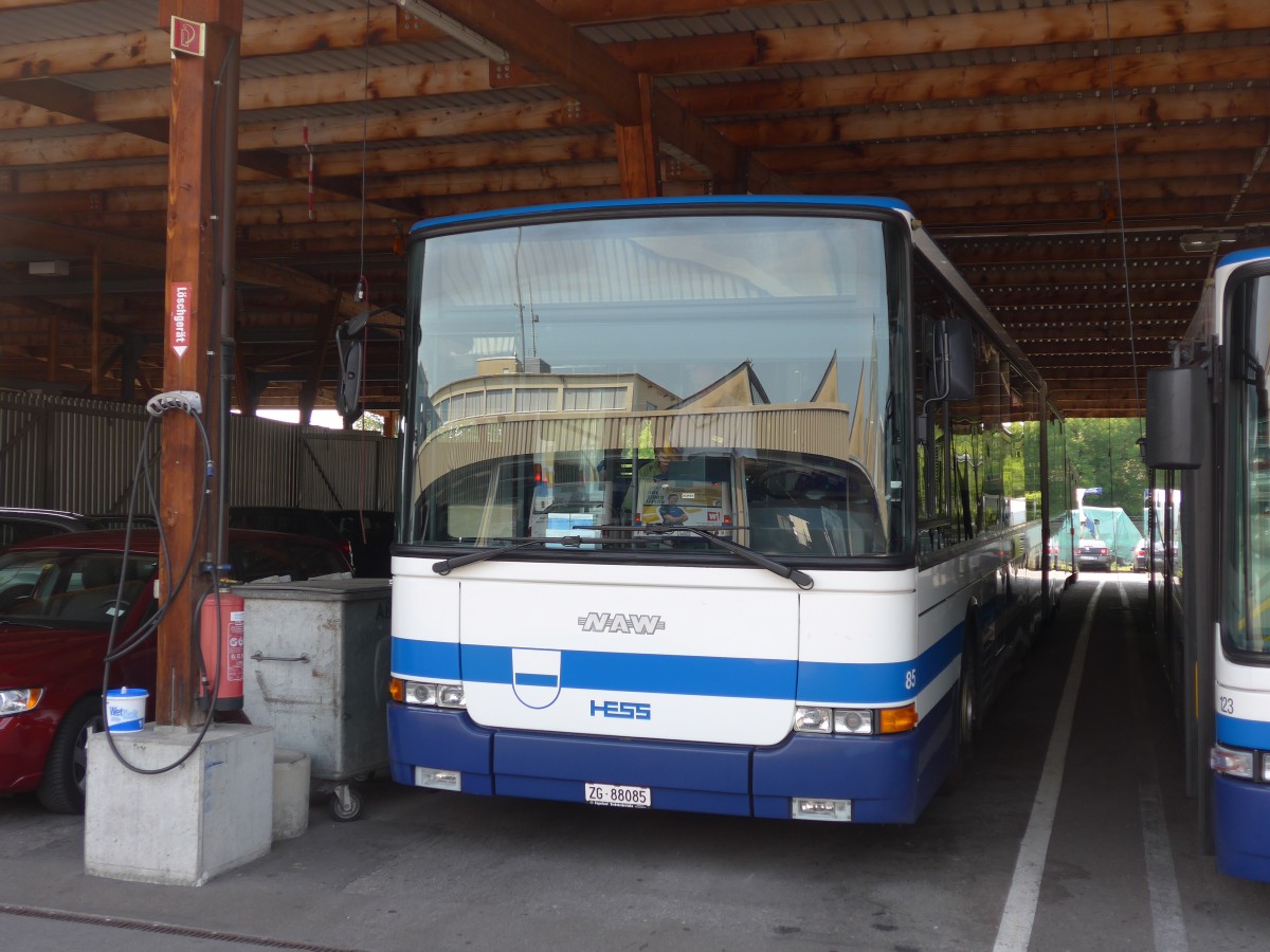 (162'986) - ZVB Zug - Nr. 85/ZG 88'085 - NAW/Hess am 6. Juli 2015 in Zug, Garage