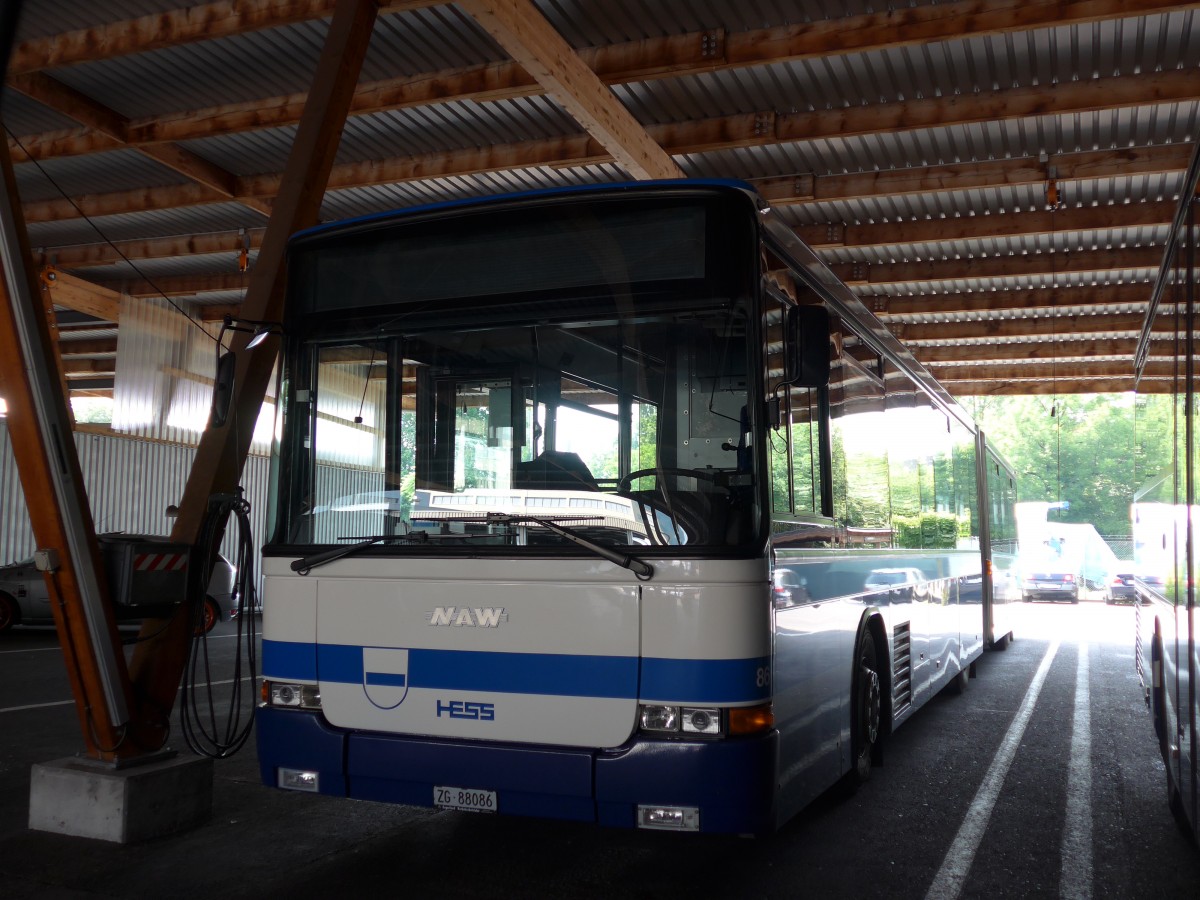 (162'994) - ZVB Zug - Nr. 86/ZG 88'086 - NAW/Hess am 6. Juli 2015 in Zug, Garage