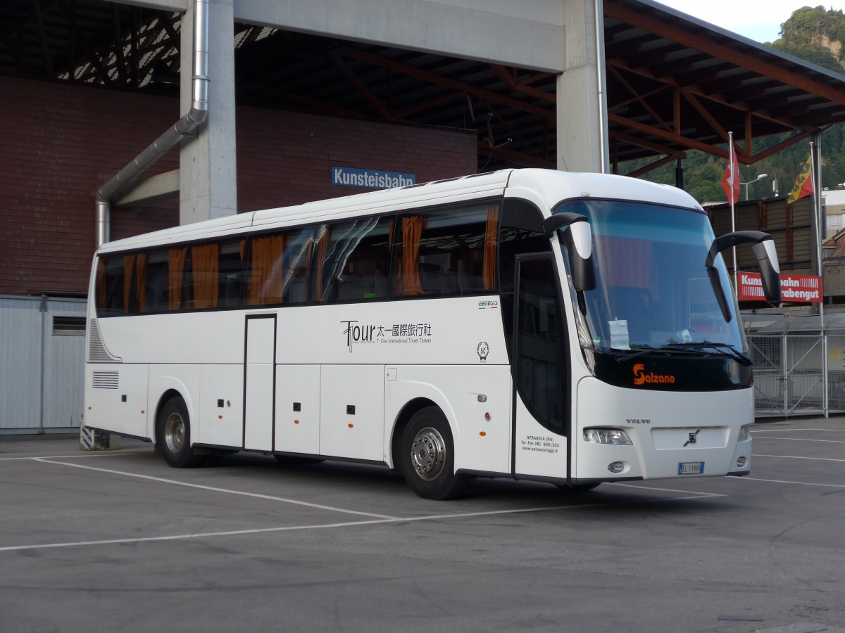 (163'175) - Aus Italien: Salzano, Afragola - EL-118 VV - Volvo am 27. Juli 2015 in Thun, Grabengut