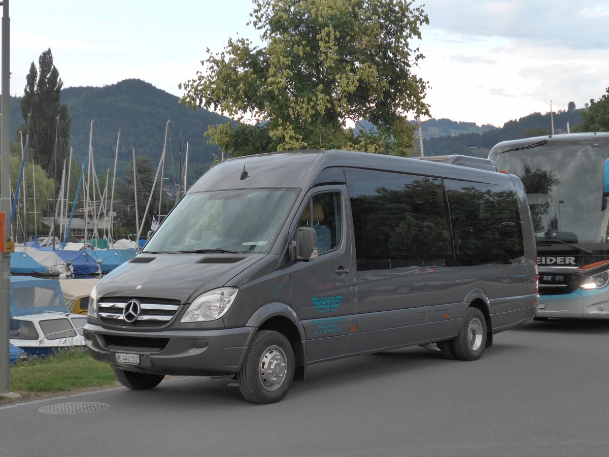(163'193) - Gast, Utzenstorf - BE 442'152 - Mercedes am 31. Juli 2015 in Thun, Strandbad