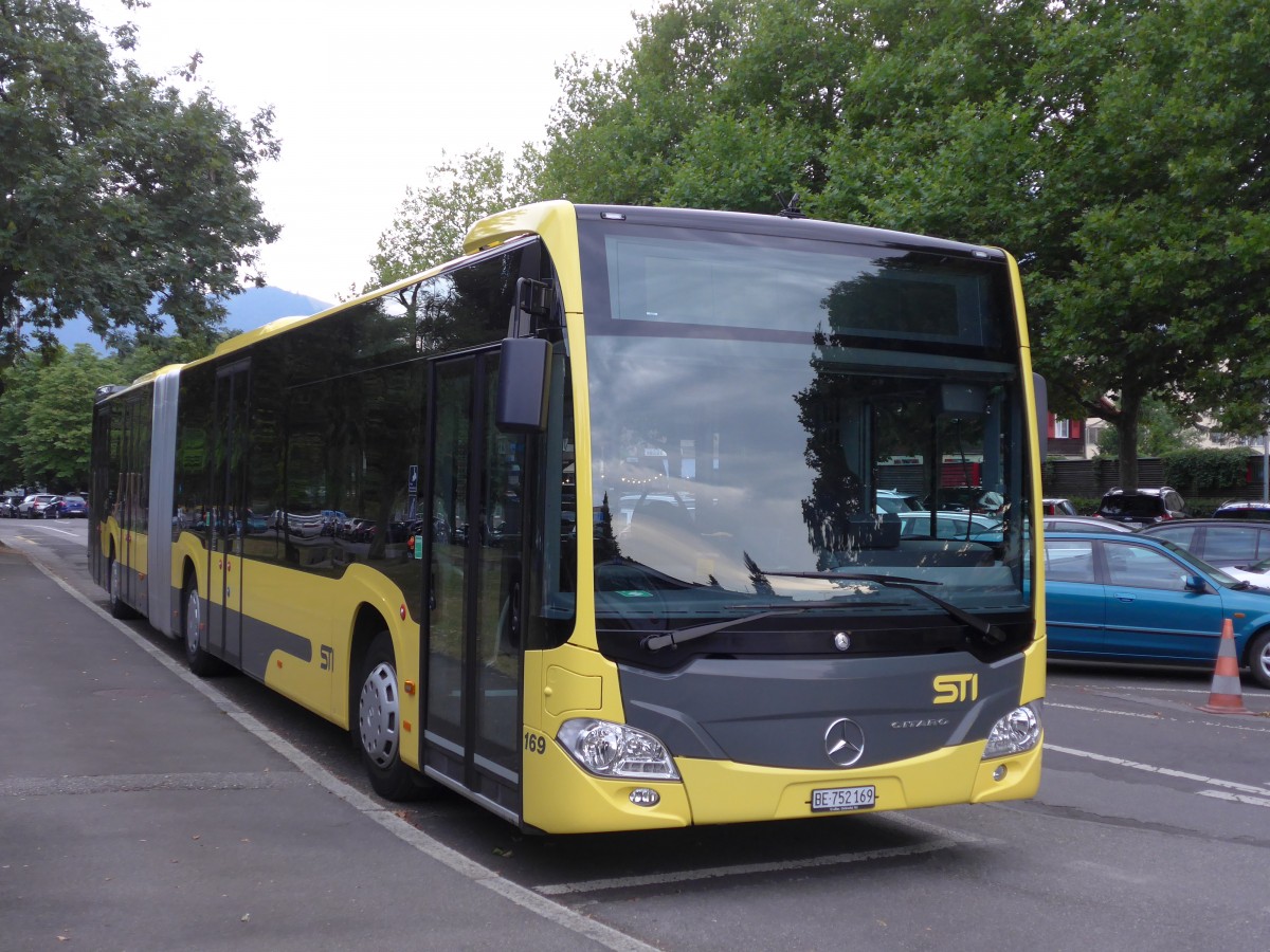 (163'195) - STI Thun - Nr. 169/BE 752'169 - Mercedes am 31. Juli 2015 in Thun, Lachen
