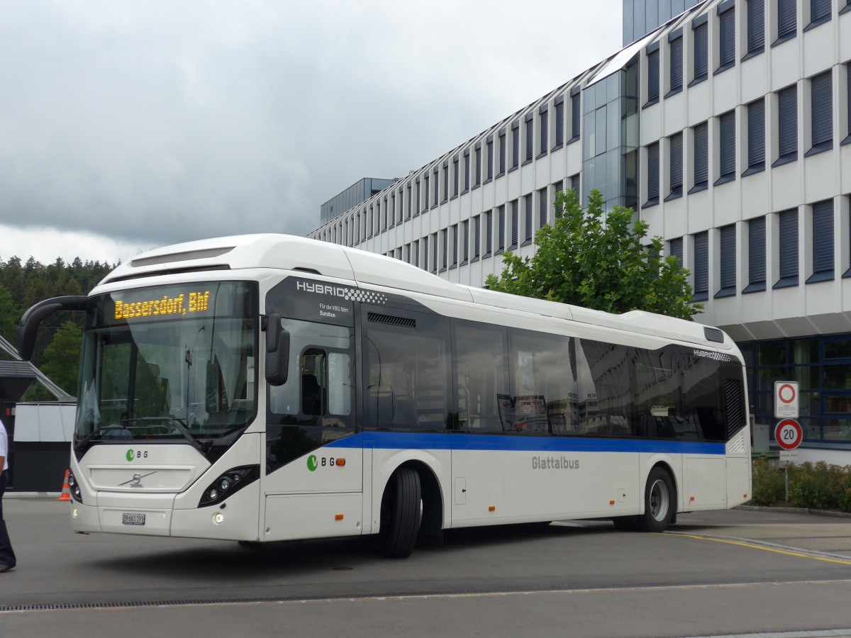 (163'365) - Welti-Furrer, Bassersdorf - Nr. 91/ZH 661'191 - Volvo am 15. August 2015 in Bassersdorf, Buszentrum Glattal
