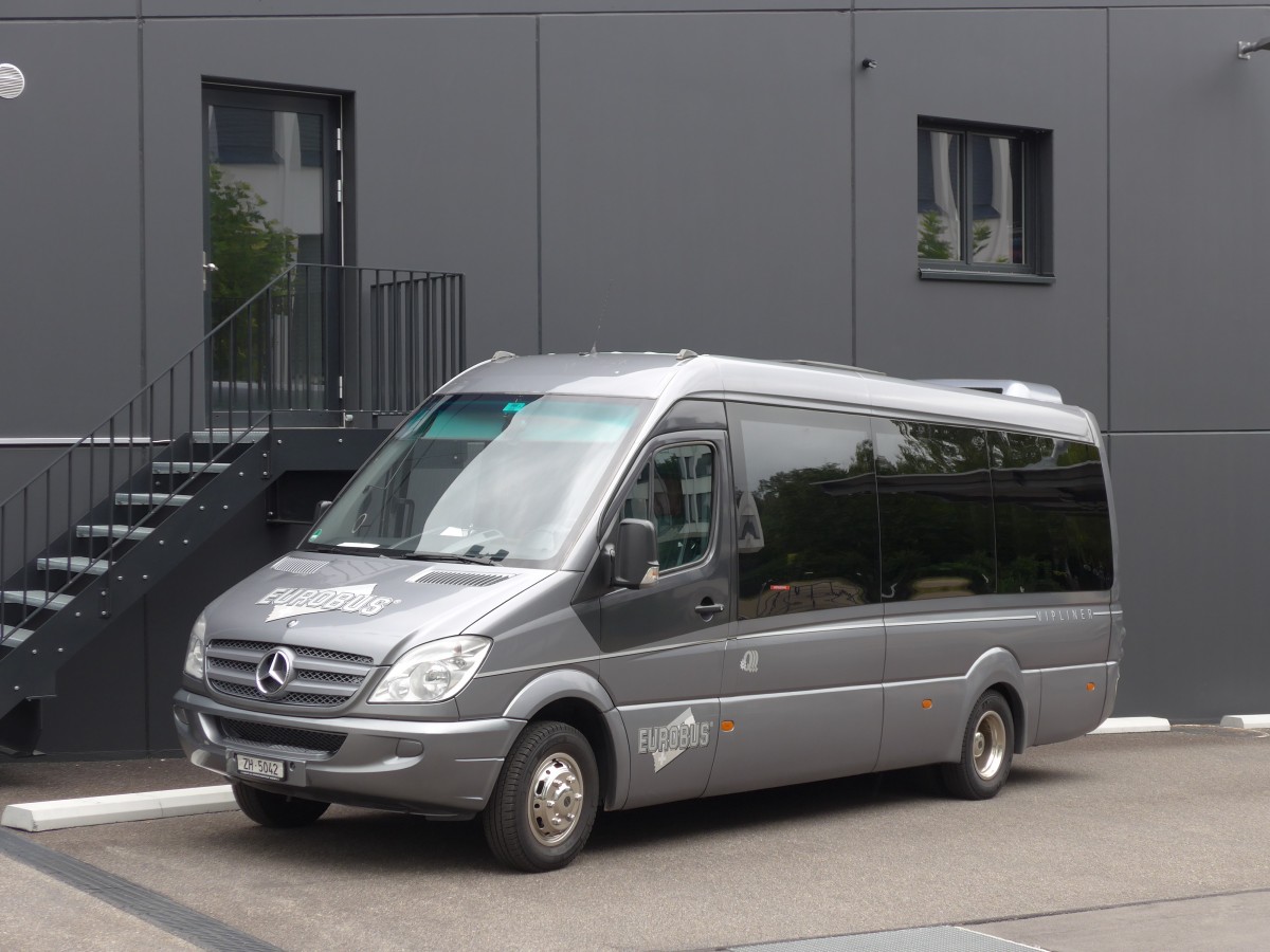 (163'399) - Welti-Furrer, Bassersdorf - Nr. 42/ZH 5042 - Mercedes am 15. August 2015 in Bassersdorf, Buszentrum Glattal