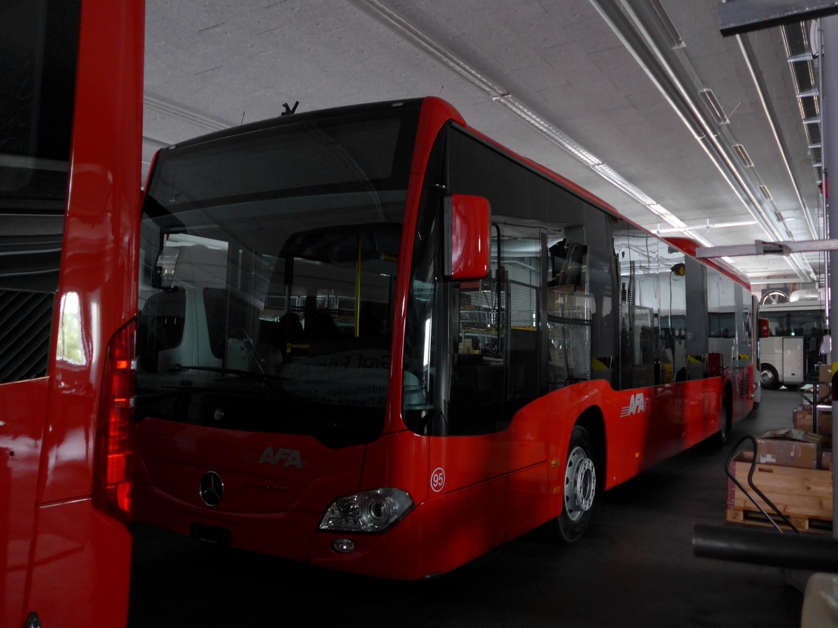 (163'413) - AFA Adelboden - Nr. 95 - Mercedes am 15. August 2015 in Bassersdorf, Buszentrum Glattal