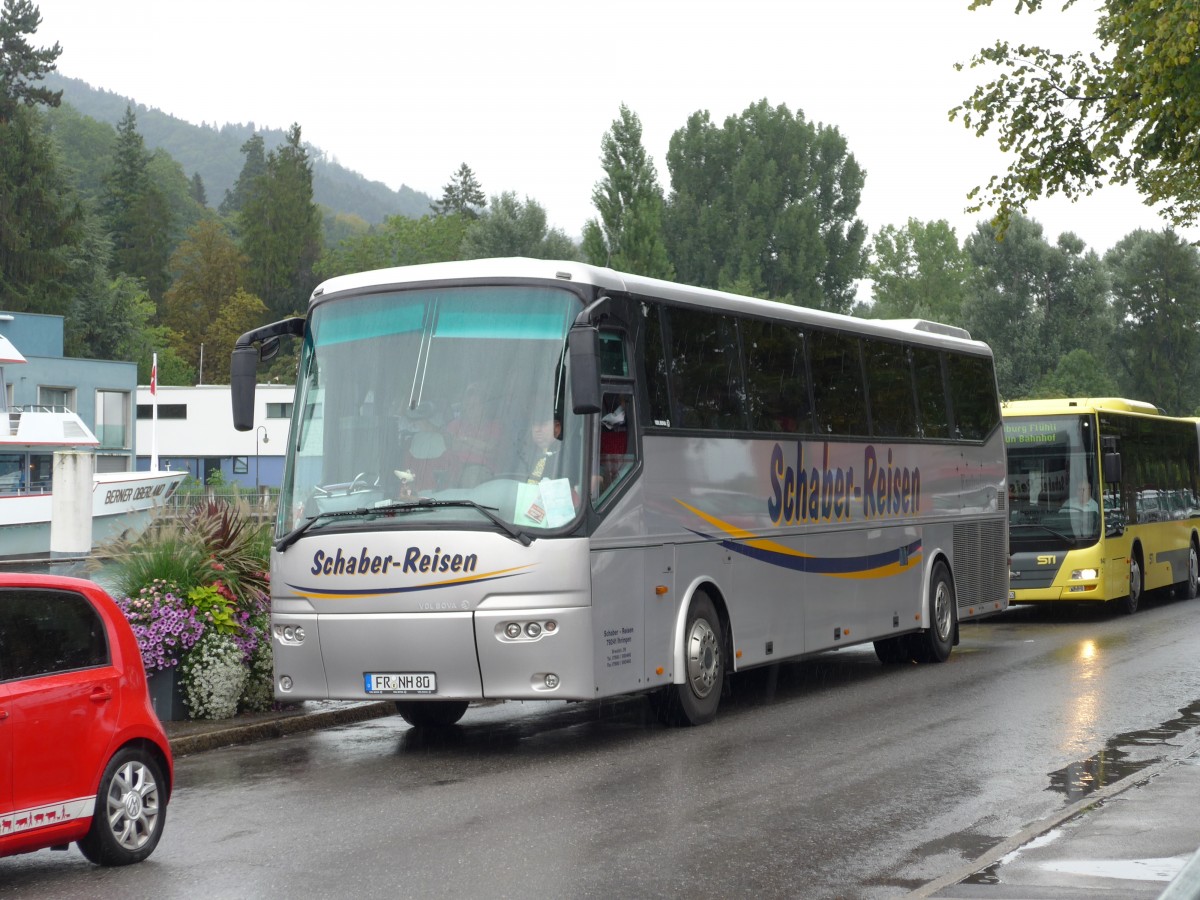 (163'481) - Aus Deutschland: Schaber, Ihringen - FR-NH 80 - Bova am 15. August 2015 bei der Schifflndte Thun