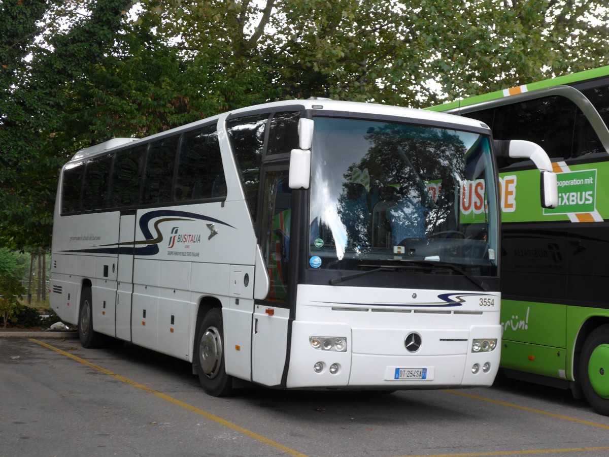 (163'605) - Aus Italien: FSBusitalia Nord - Nr. 3554/DT-254 SA - Mercedes am 16. August 2015 in Zrich, Sihlquai