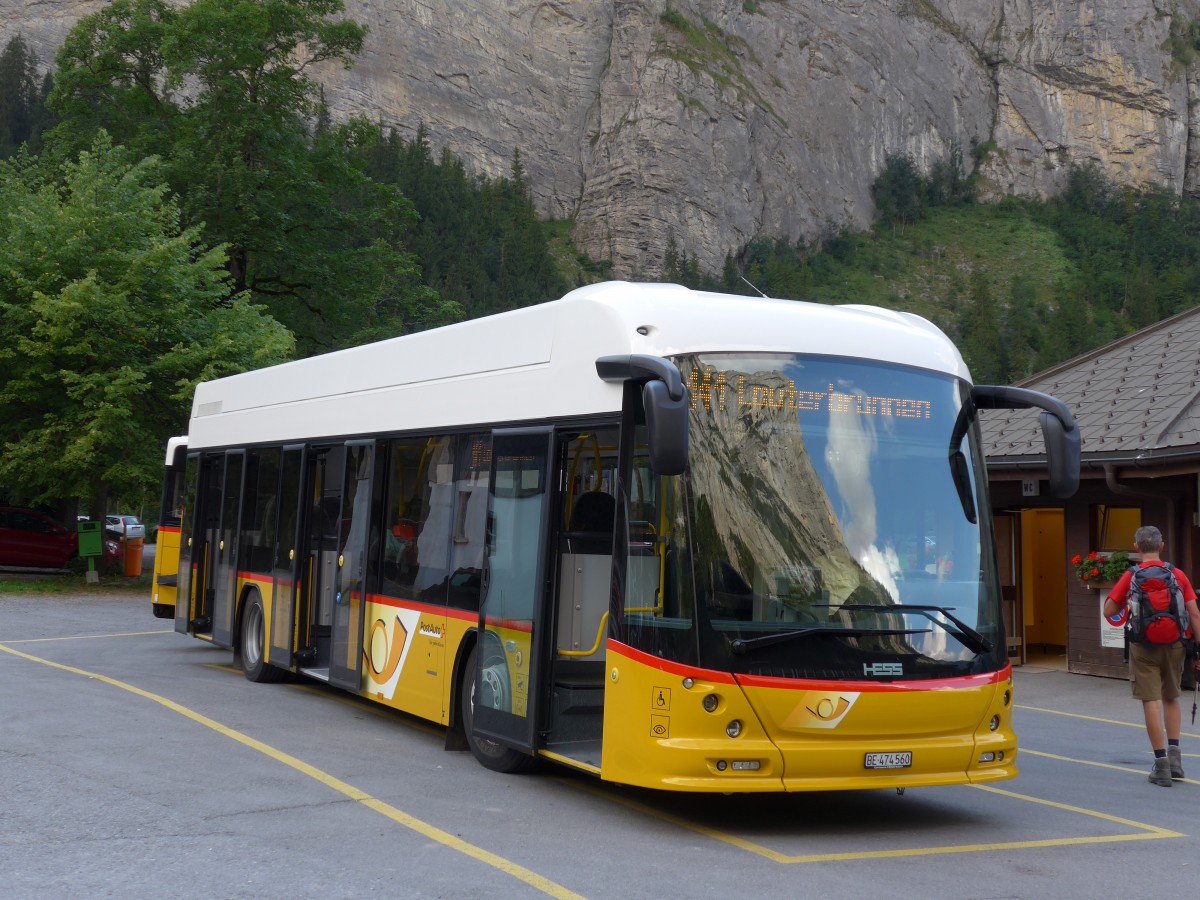 (163'728) - PostAuto Bern - BE 474'560 - Hess am 22. August 2015 in Stechelberg, Hotel