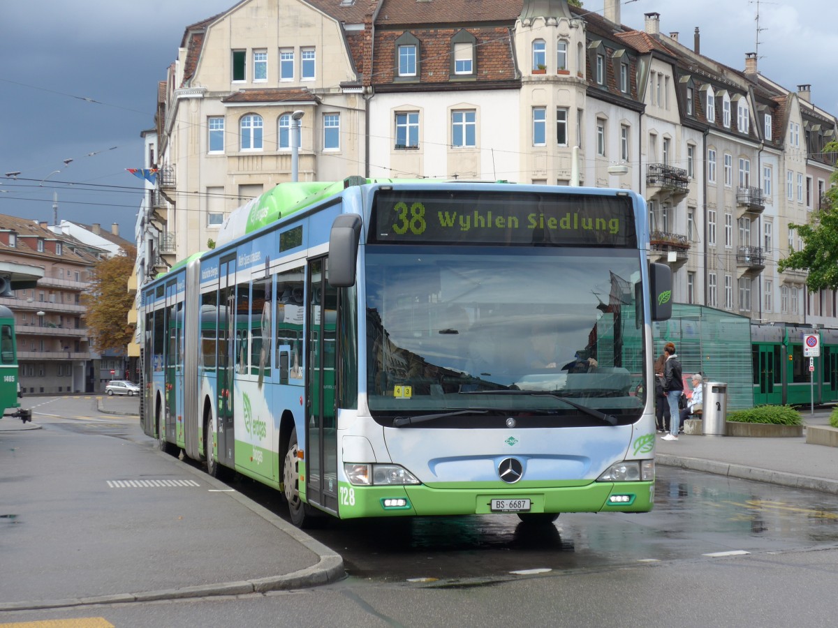 (164'712) - BVB Basel - Nr. 728/BS 6687 - Mercedes am 14. September 2015 in Basel, Wettsteinplatz