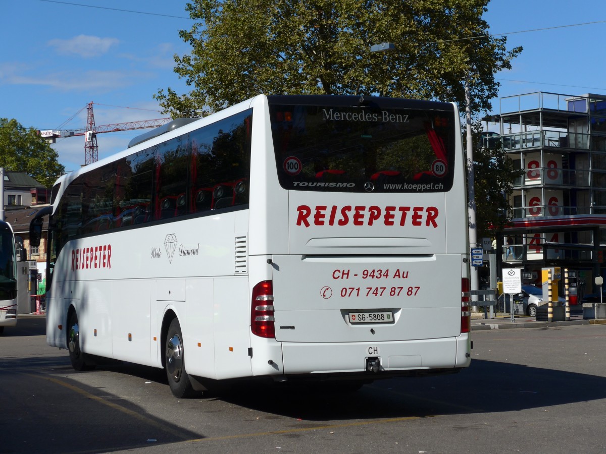 (165'442) - Kppel, Au - SG 5808 - Mercedes am 19. September 2015 in Zrich, Sihlquai