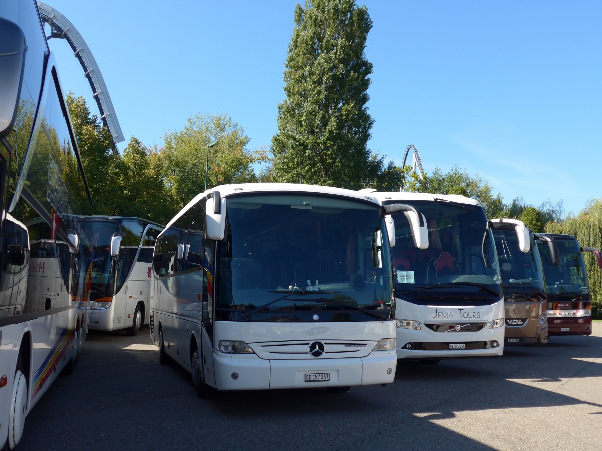 (165'476) - Aus der Schweiz: Daybus, Flumenthal - SO 157'243 - Mercedes am 21. September 2015 in Rust, Europapark