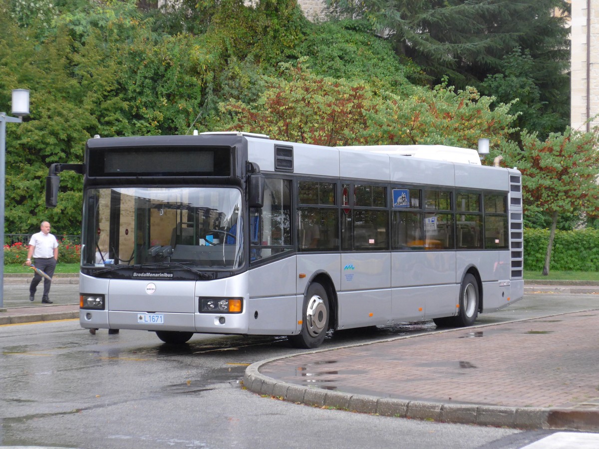 (165'597) - AASS San Marino - L1671 - BredaMenarinibus am 23. September 2015 in San Marino