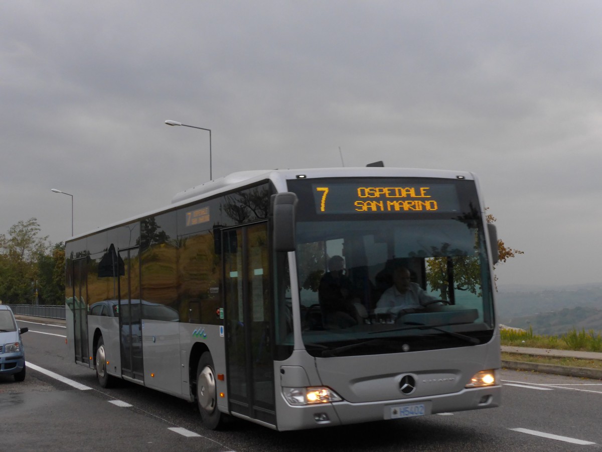 (165'714) - AASS San Marino - H5402 - Mercedes am 25. September 2015 in Borgo Maggiore