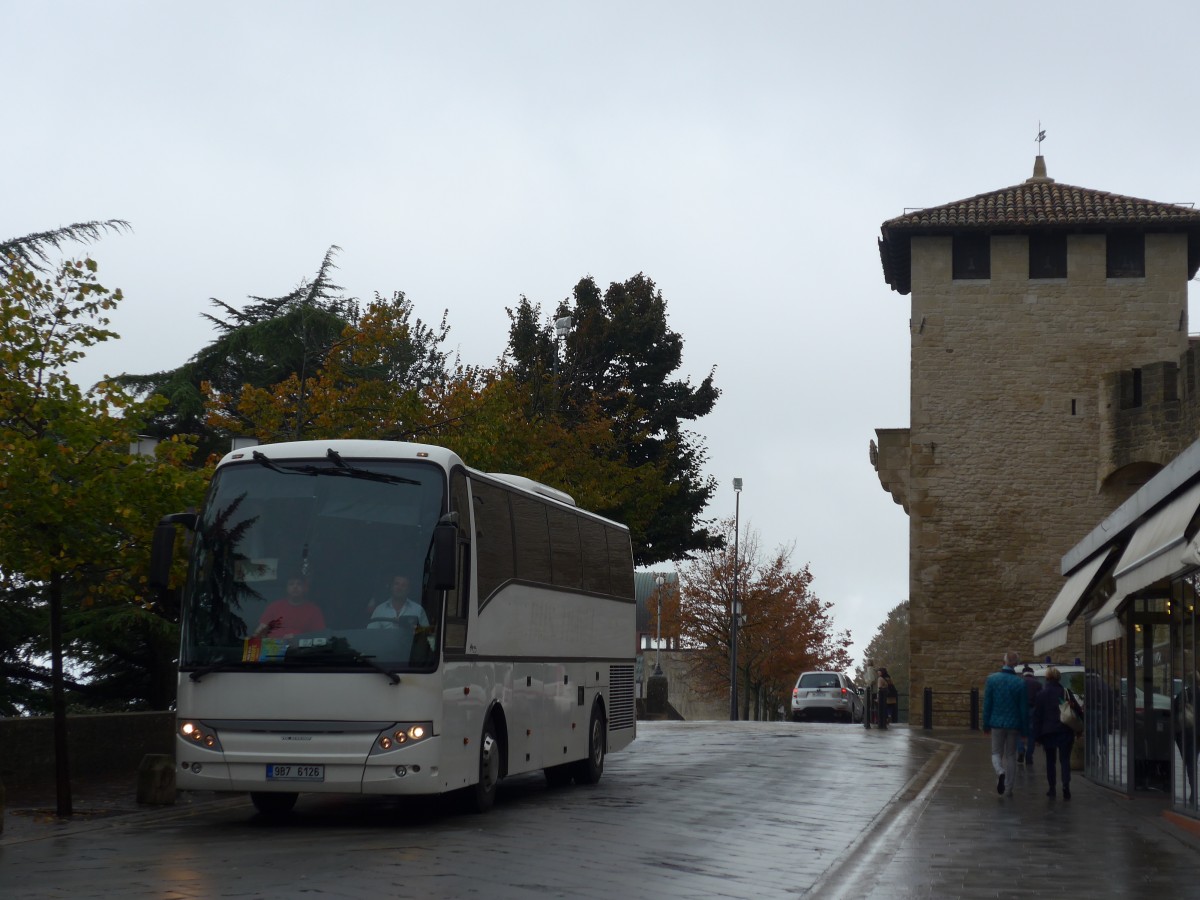 (165'741) - Aus Tschechien: Nemec, Vsky - 9B7 6126 - VDL Berkhof am 25. September 2015 in San Marino