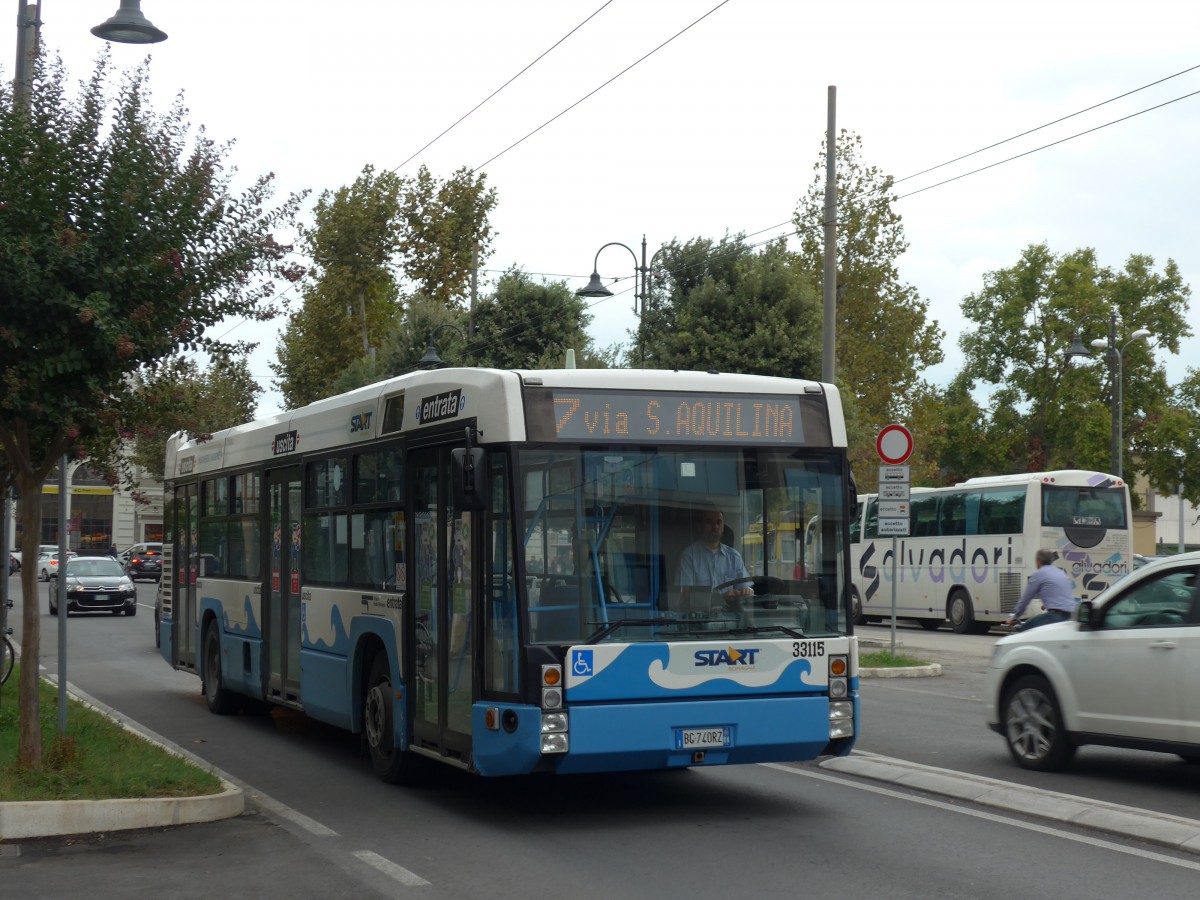 (165'768) - START Cesena - Nr. 33'115/BG-740 RZ - Autodromo am 25. September 2015 beim Bahnhof Rimini