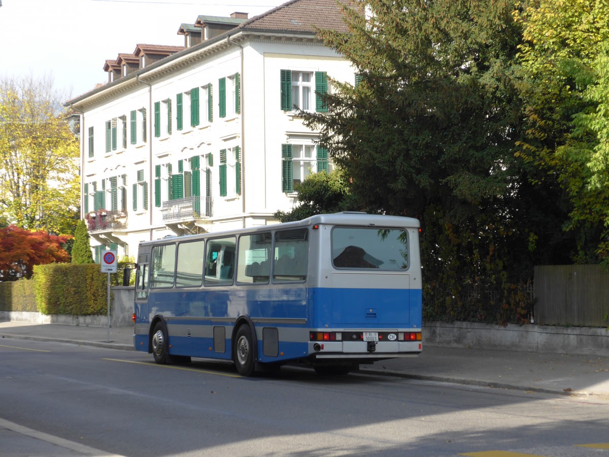 (166'447) - Tanner&Lambach, Reigoldswil - Nr. 5/BL 30'003 - Saurer/Lauber (ex AWA Amden Nr. 4) am 24. Oktober 2015 in Solothurn, Amthausplatz