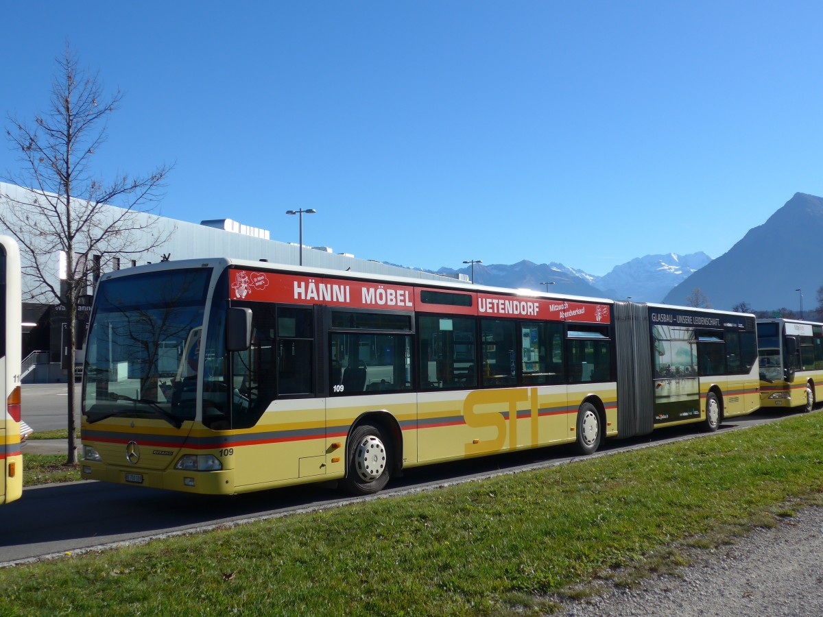 (166'580) - STI Thun - Nr. 109/BE 700'109 - Mercedes am 8. November 2015 in Thun, Arena Thun