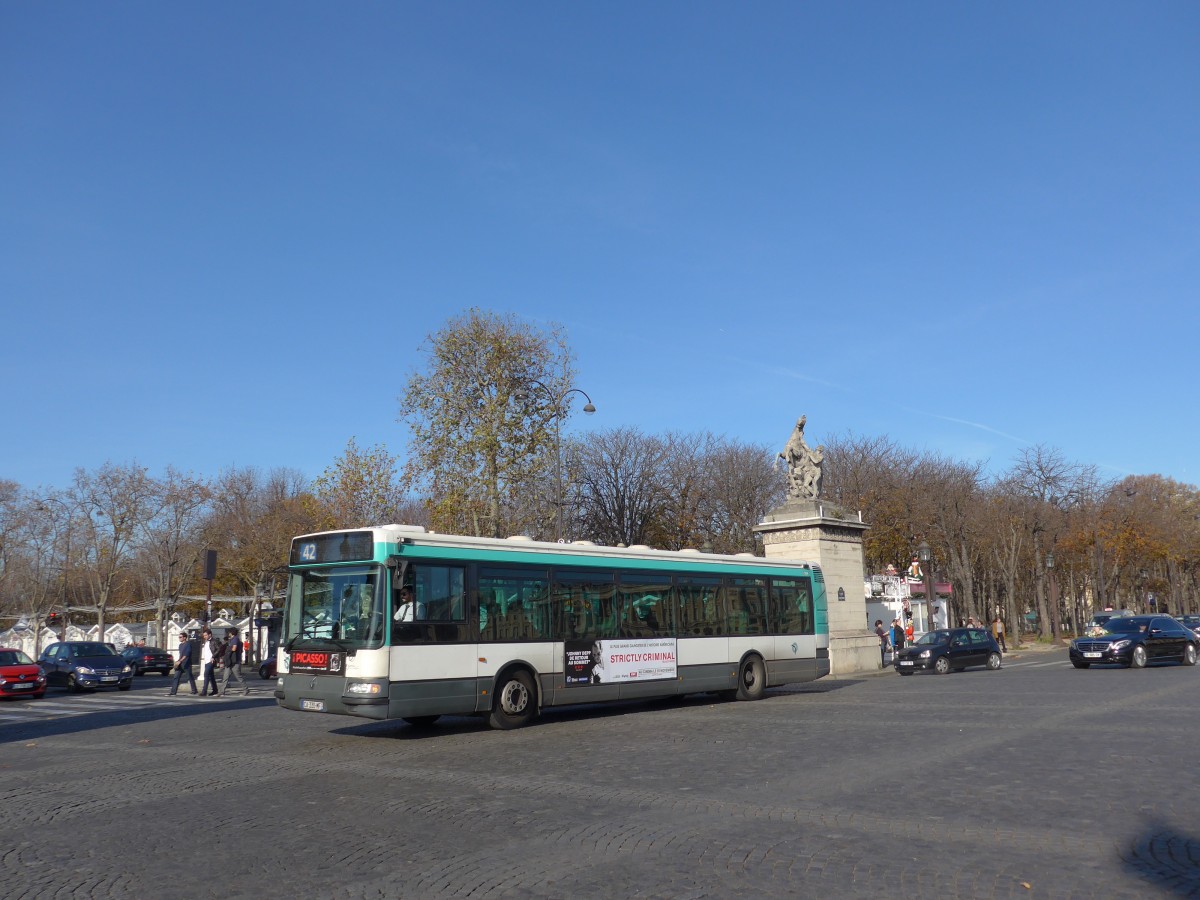 (166'641) - RATP Paris - Nr. 7354/CA 355 MF - Renault am 15. November 2015 in Paris, Concorde