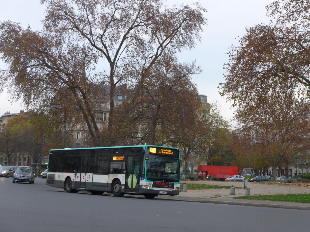 (166'758) - RATP Paris - Nr. 4388/BY 498 PG - Mercedes am 16. November 2015 in Paris, Nation