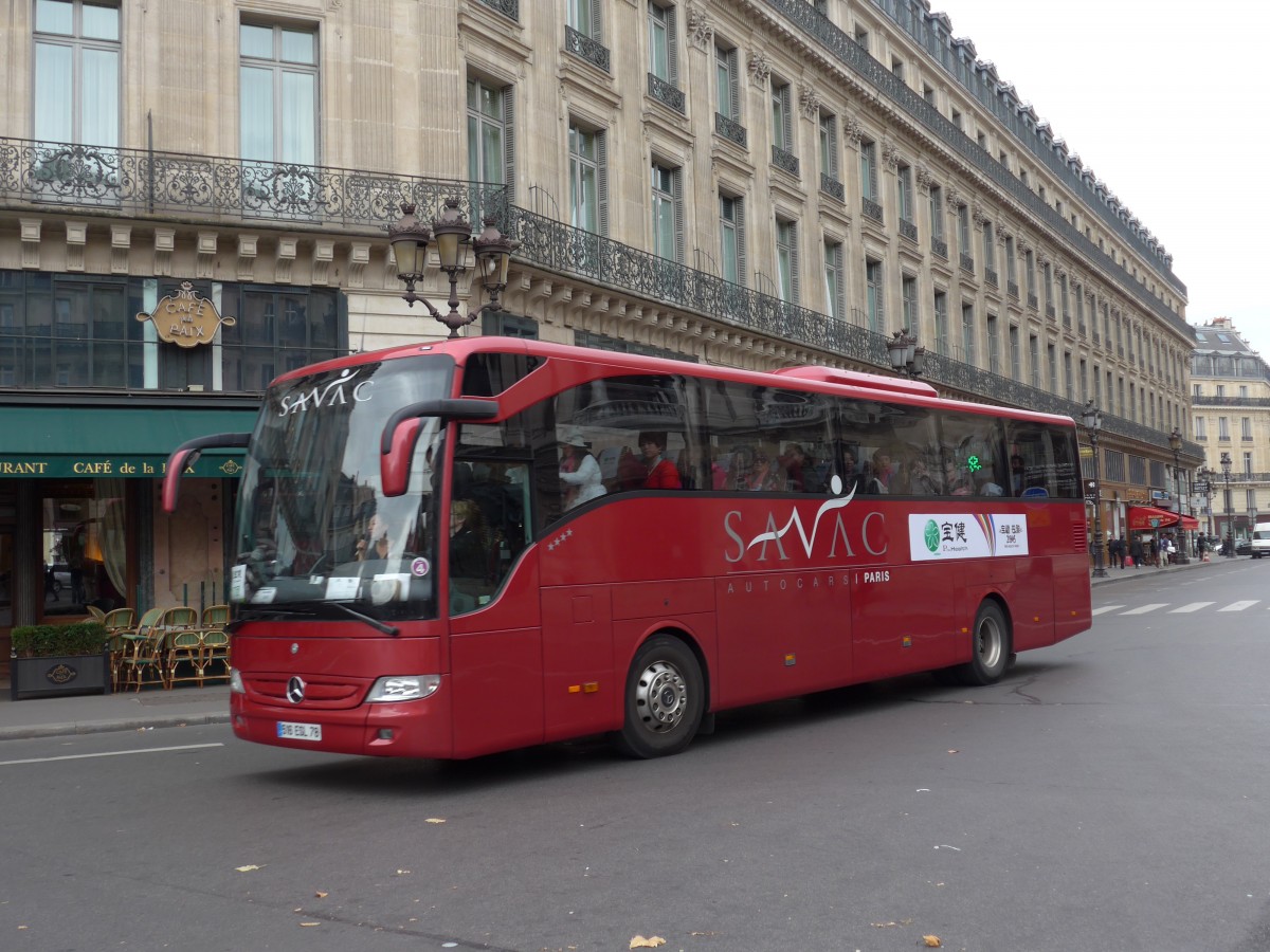(166'921) - SAVAC, Chevreuse - 516 ESL 78 - Mercedes am 16. November 2015 in Paris, Opra