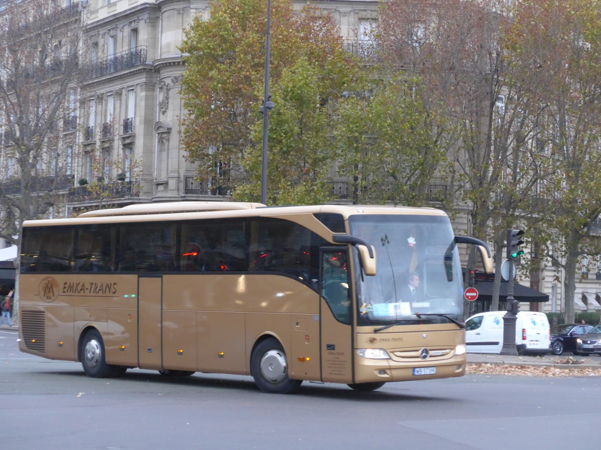 (166'990) - Aus Polen: Emka-Trans, Mazowiecki - WB 5739K - Mercedes am 16. November 2015 in Paris, Alma-Marceau