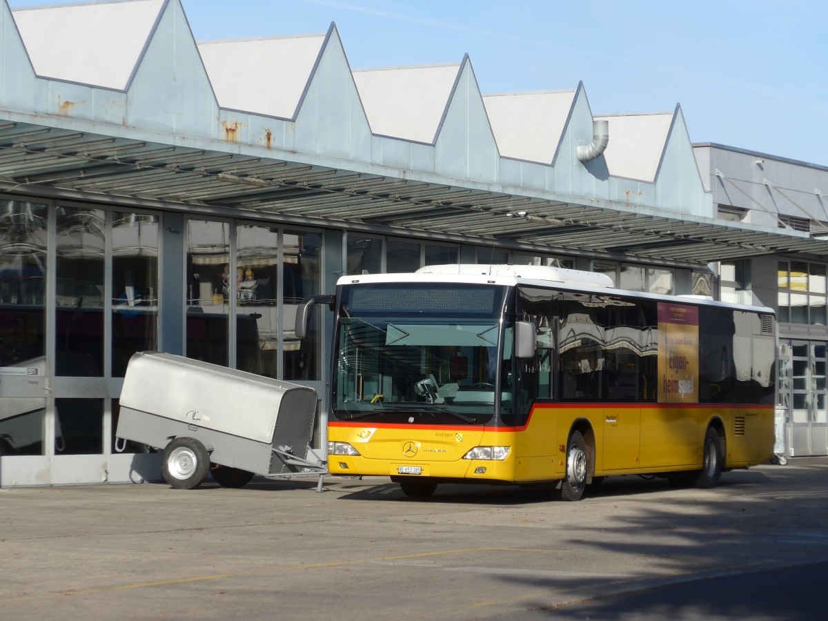 (167'490) - PostAuto Bern - BE 653'385 - Mercedes am 24. November 2015 in Thun, Garage STI
