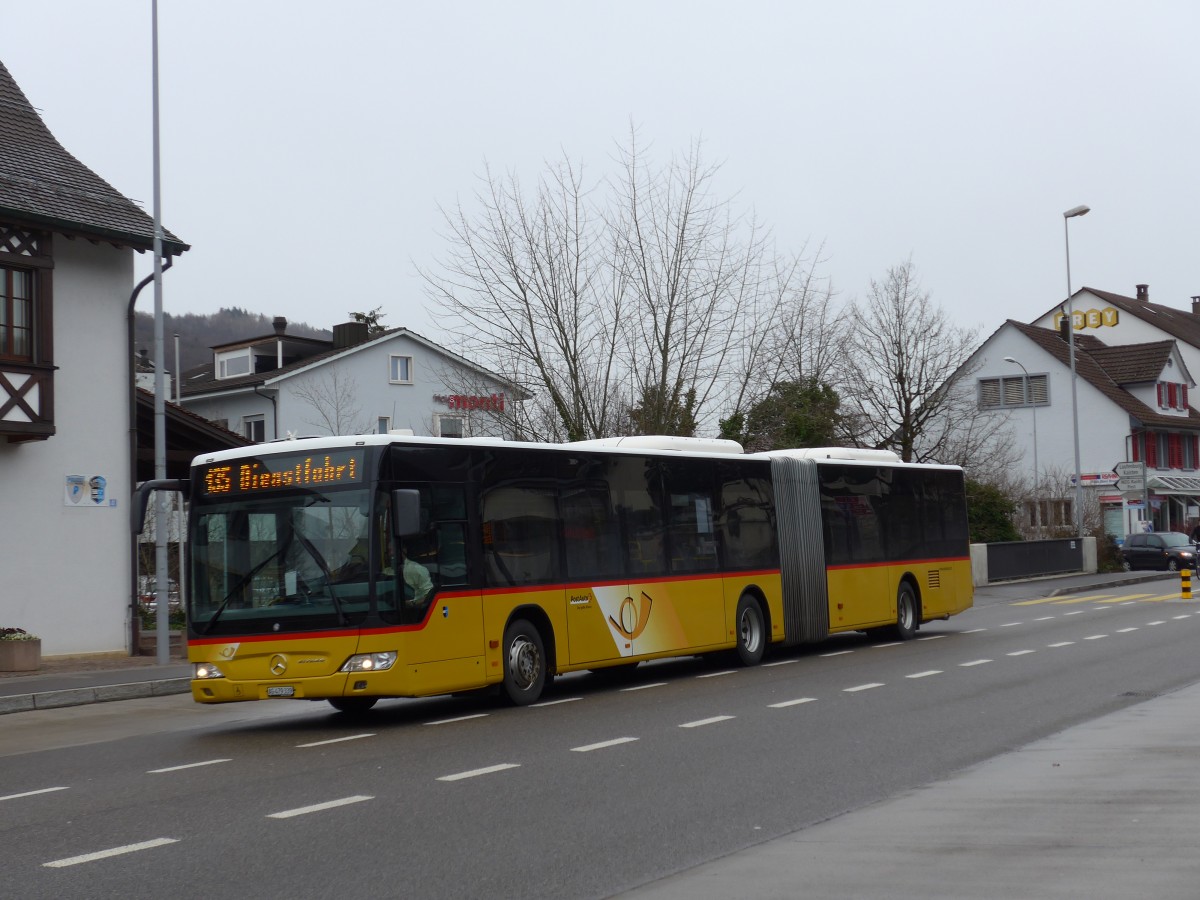 (168'773) - PostAuto Nordschweiz - AG 479'339 - Mercedes (ex SO 148'553) am 20. Februar 2016 in Frick, Unterdorf