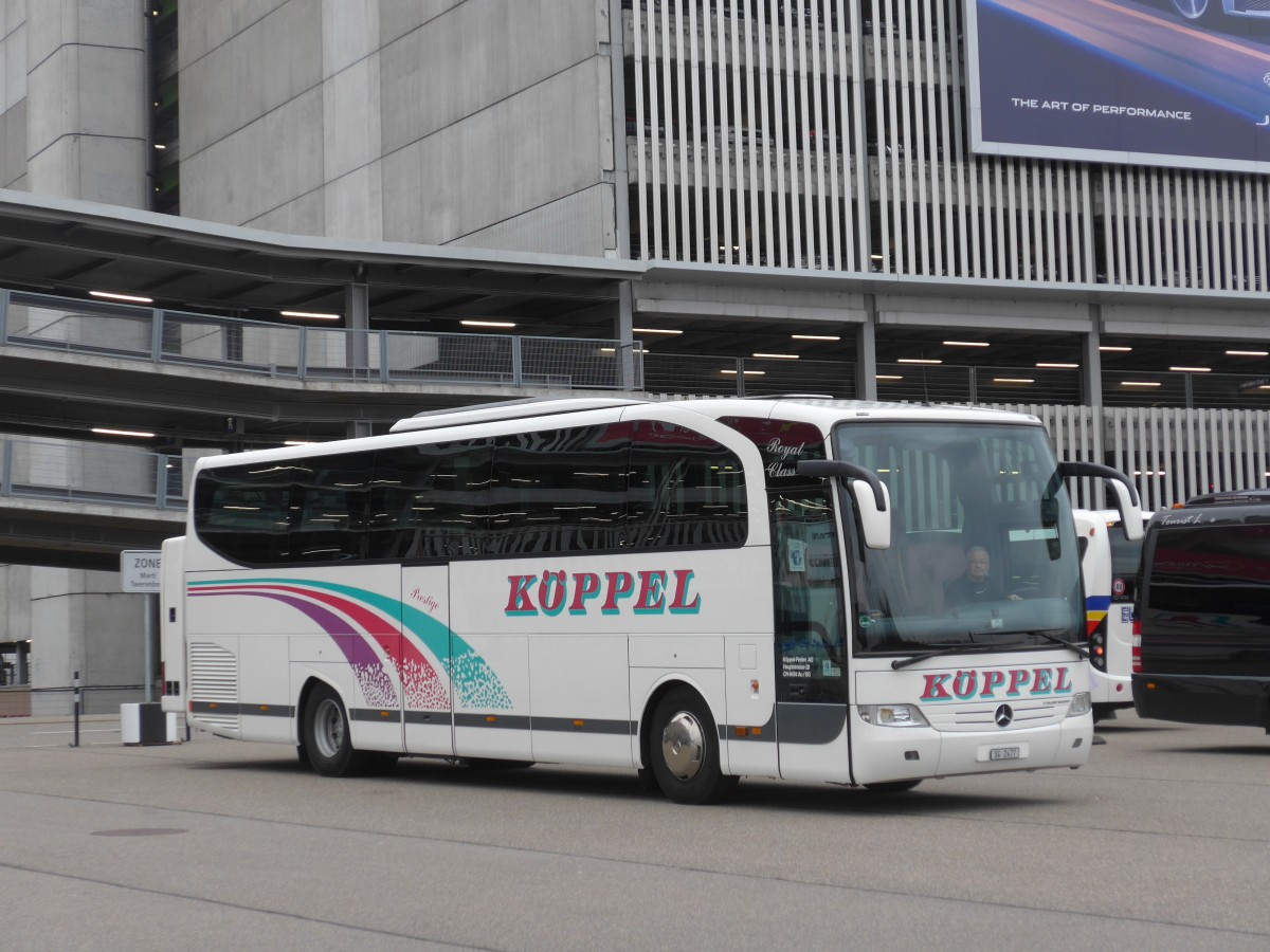 (168'892) - Kppel, Au - SG 2477 - Mercedes am 24. Februar 2016 in Zrich, Flughafen