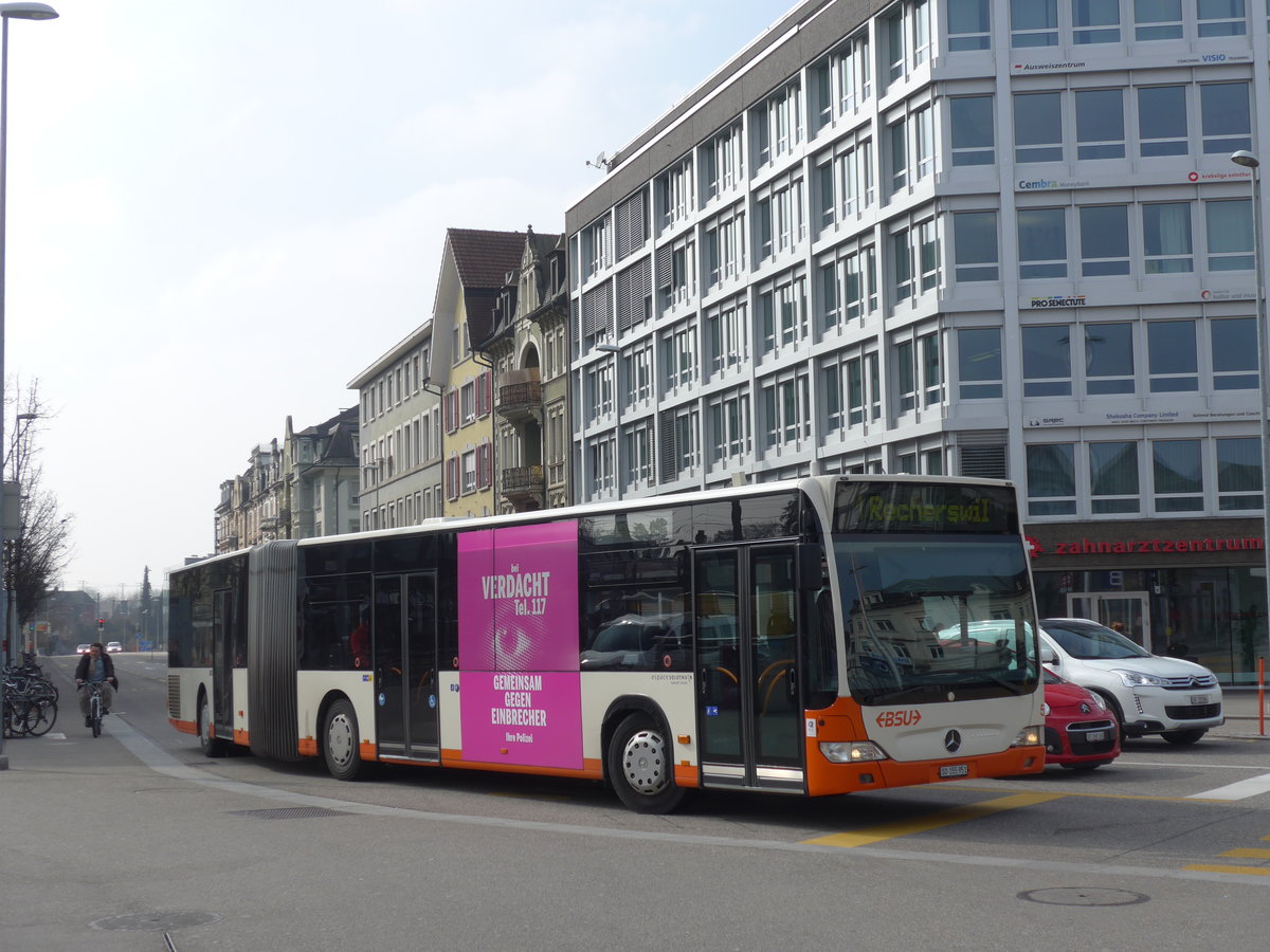 (169'403) - BSU Solothurn - Nr. 51/SO 155'951 - Mercedes am 21. Mrz 2016 beim Hauptbahnhof Solothurn