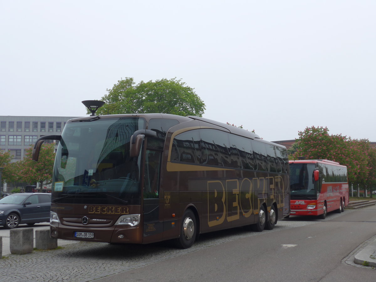 (171'105) - Becker, Vogelsberg - SM-DB 159 - Mercedes am 20. Mai 2016 in Ulm, Hotel Maritim
